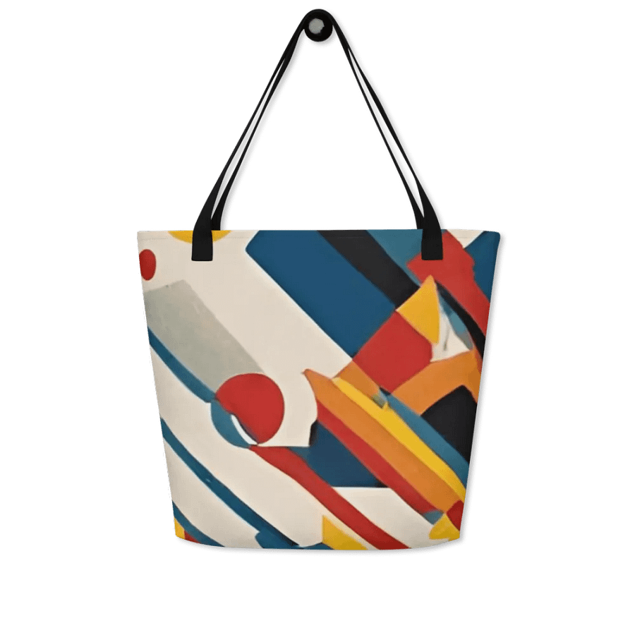 kadinsky inspired large tote bag product image (4)