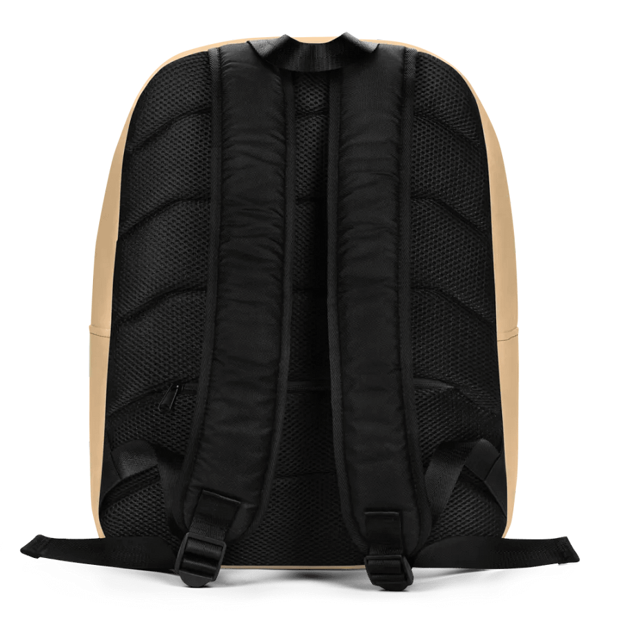 Work the Dream Life – Cream Minimalist All-Over Print Backpack for Work, Travel & Everyday Use product image (5)