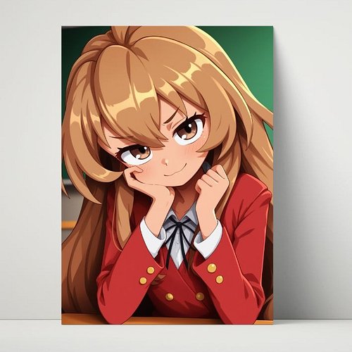 A little attitude goes a long way — and Taiga brings it effortlessly. 🔥✨
This stunning metal print captures her iconic mischi...