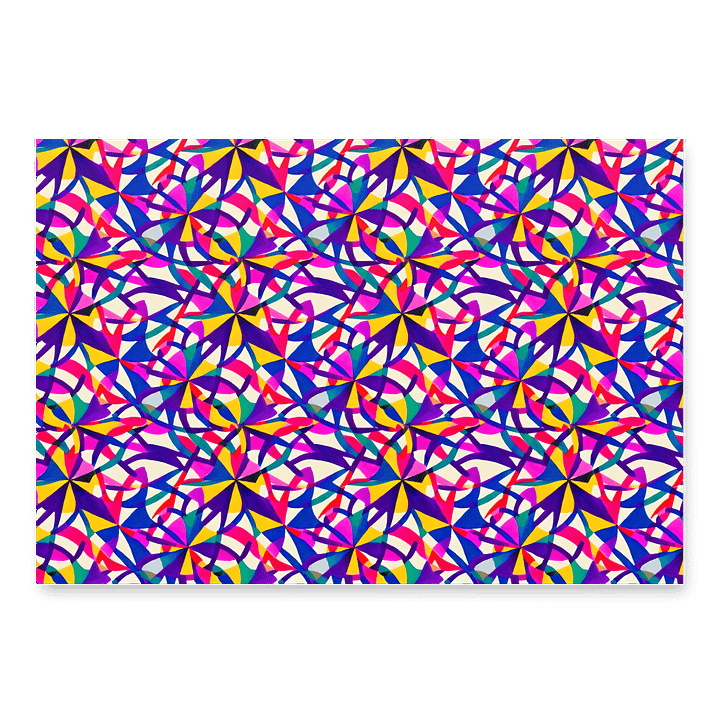 Ranbow Shapes Paper Sheet product image (2)