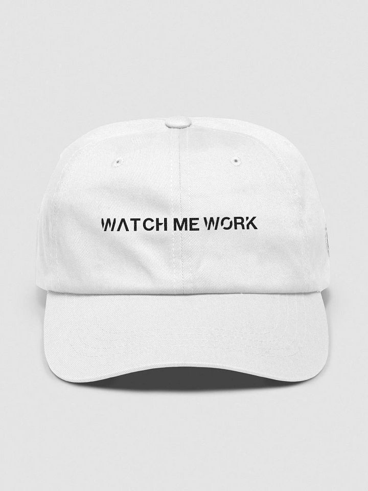 WatchMeWork Signature Dad Hat - White product image (1)