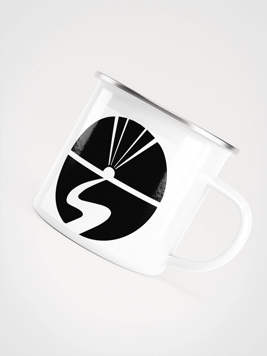 visionswell Enamel Mug – Live Light, Sip Intentionally product image (5)