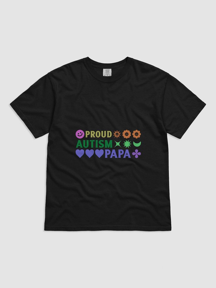 Proud Autism Papa T-Shirt product image (1)