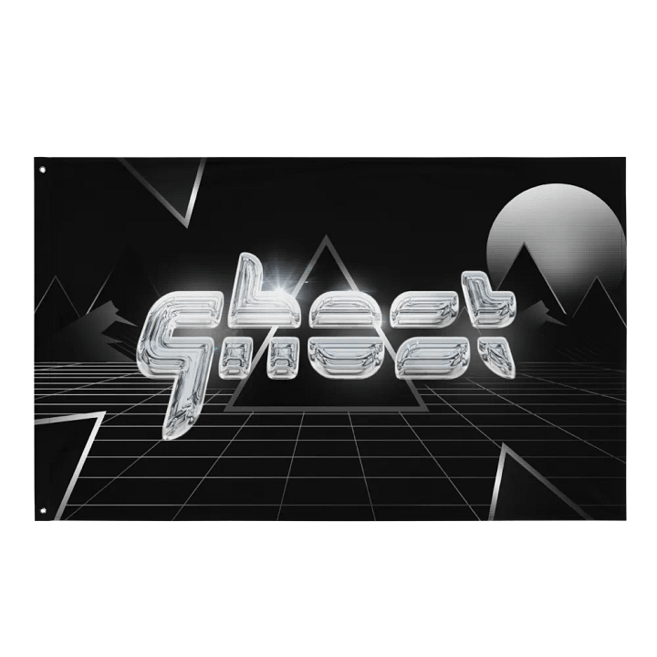 Ghost Gaming Retro Flag product image (1)
