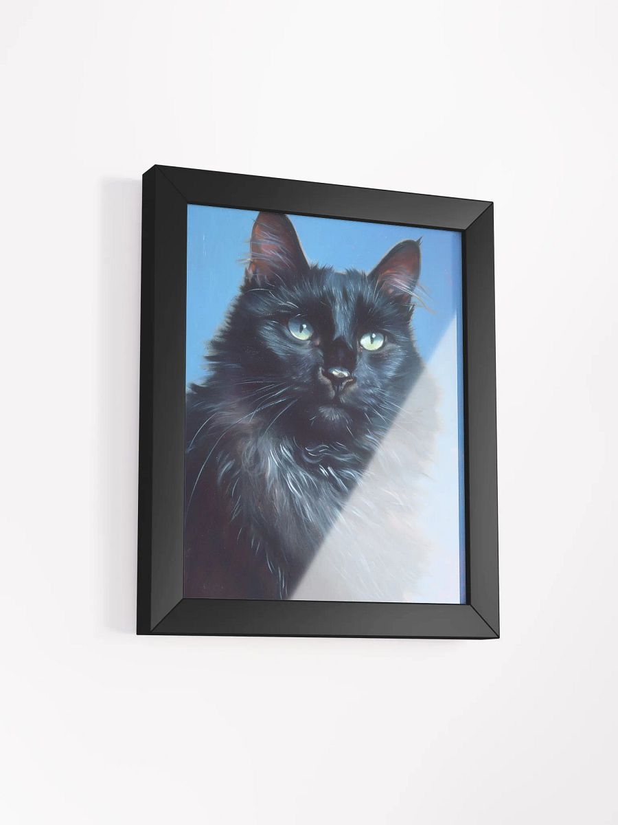 Ethereal Gaze - Framed Matte Cat Poster product image (3)