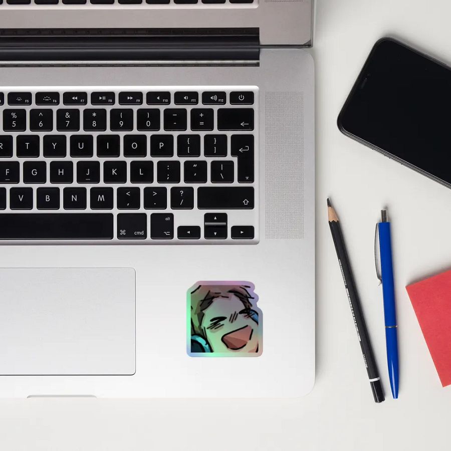 Chaabbz Lmao Holographic Emote Sticker product image (12)