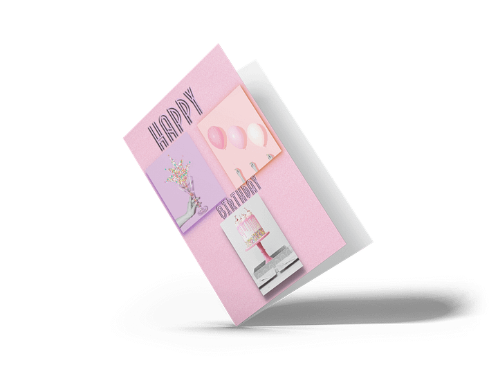 Pink Party card product image (1)