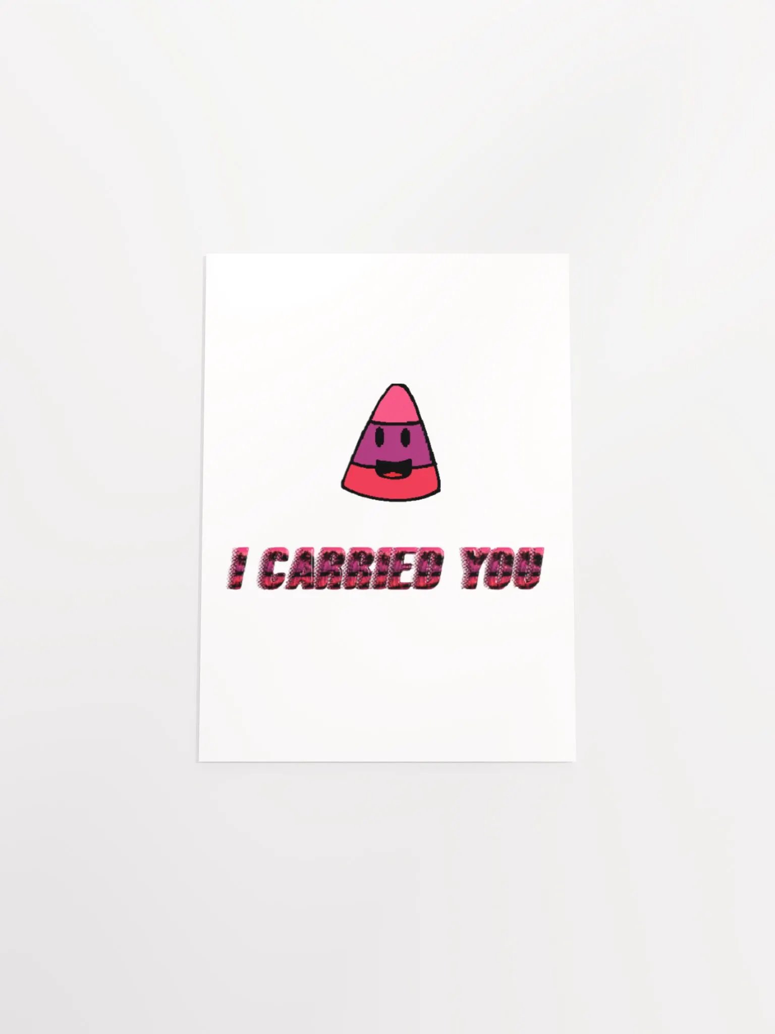 I CARRIED YOU - Matte Poster Paper product image (4)