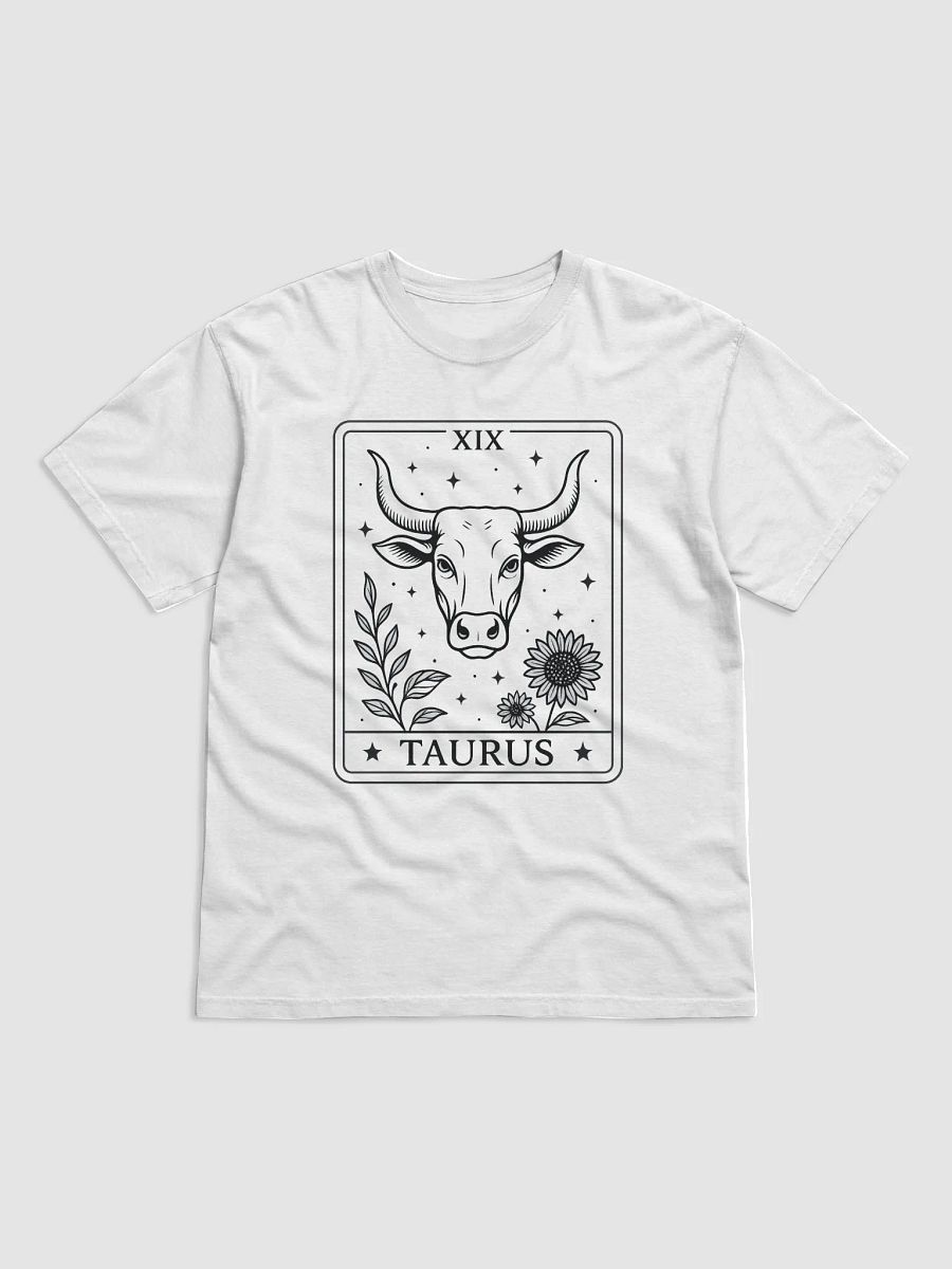 Taurus Tarot Card Comfort Colors Shirt, Zodiac Shirt, Astrology Shirt product image (2)