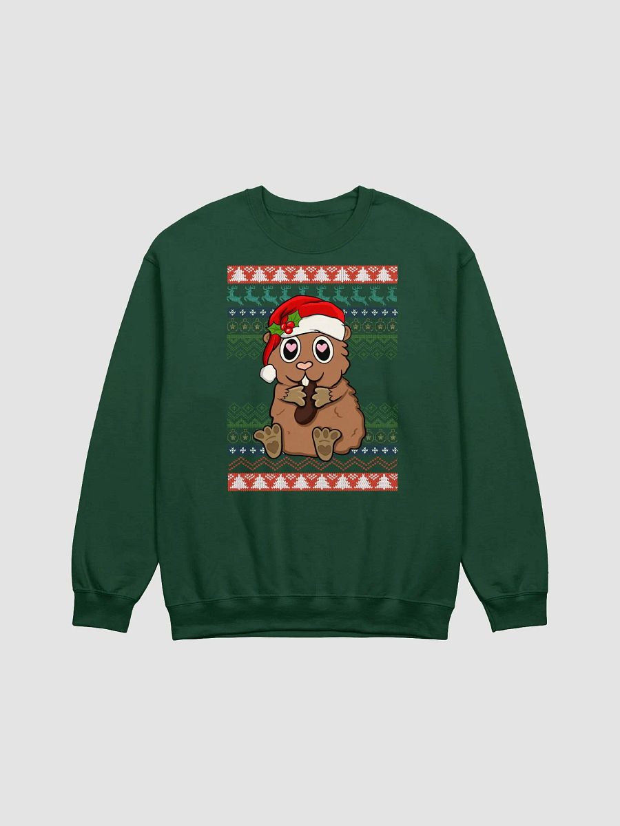 Faux-knit Guinea Pig Ugly Christmas Sweater product image (1)