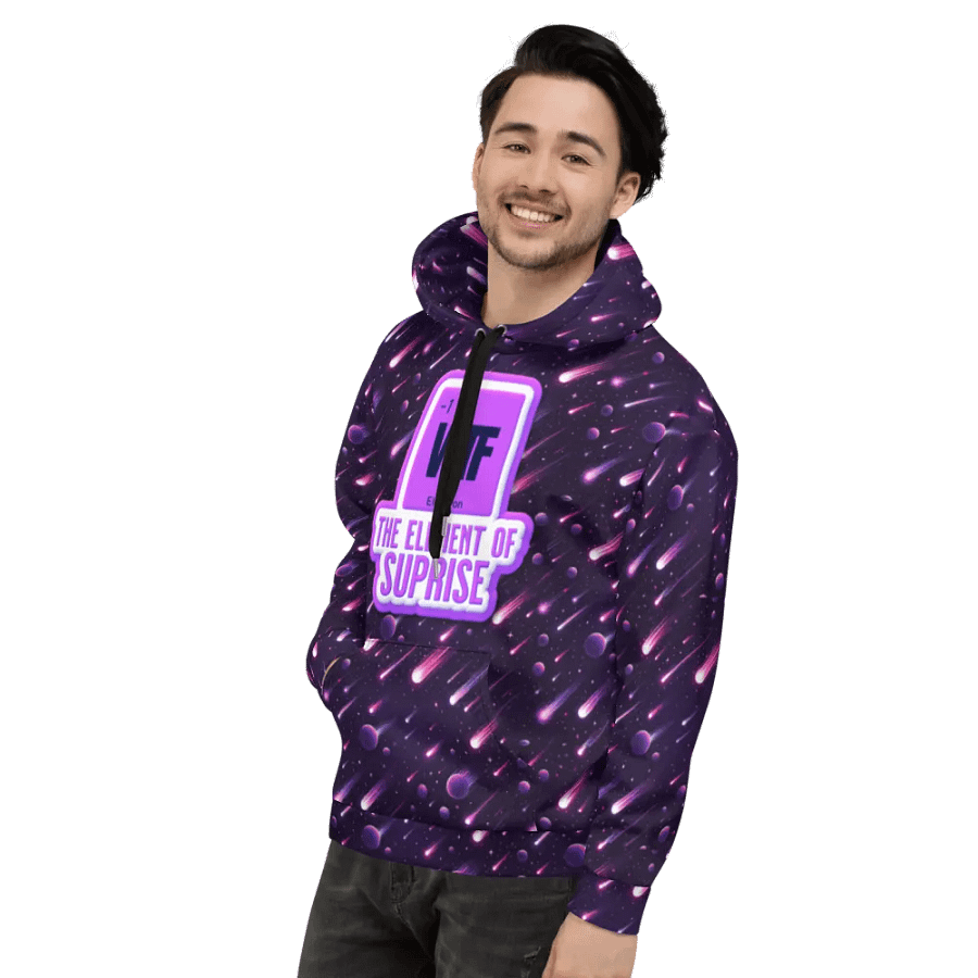 Funny WTF All Over Print Hoodie product image (10)