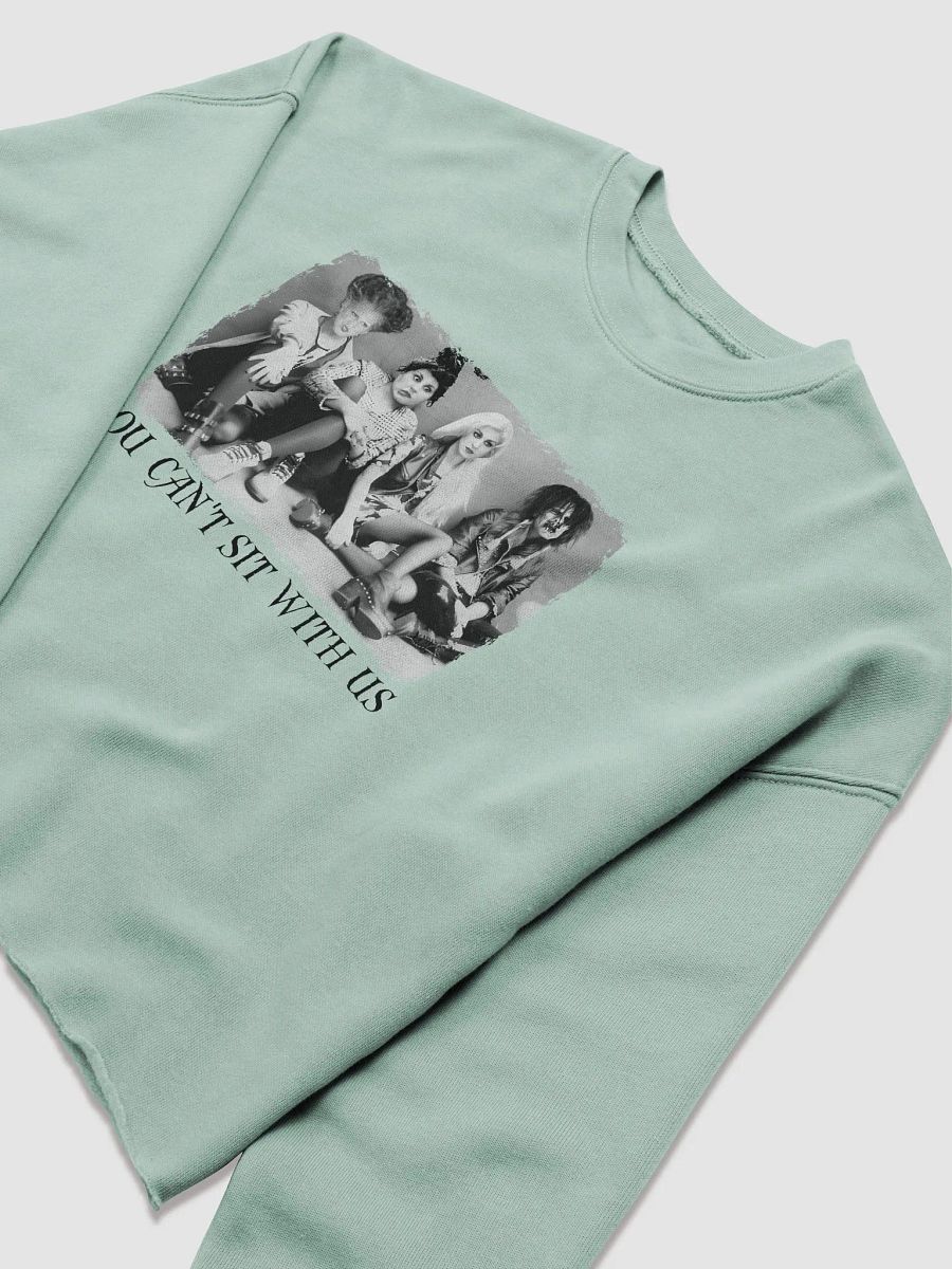 'You Can't Sit With Us' Crop Sweatshirt product image (10)