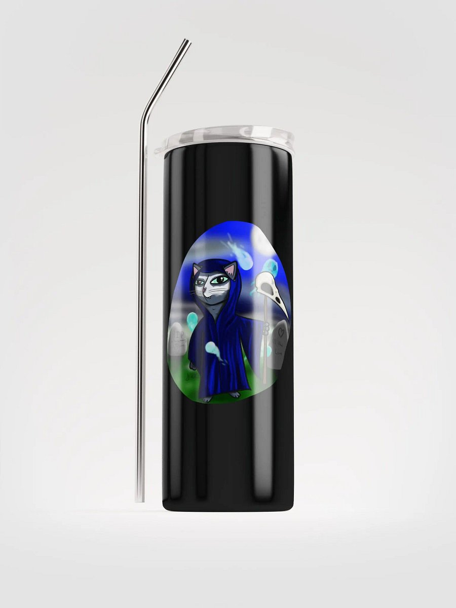 Tom the Grim Cat Tumbler product image (1)