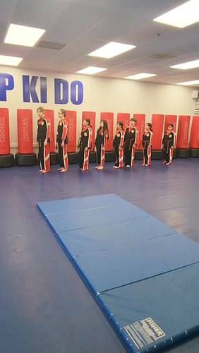 Our students try a coordination drill where they match their yells — and roll with it! 🥋✨

It’s all about timing, teamwork, a...
