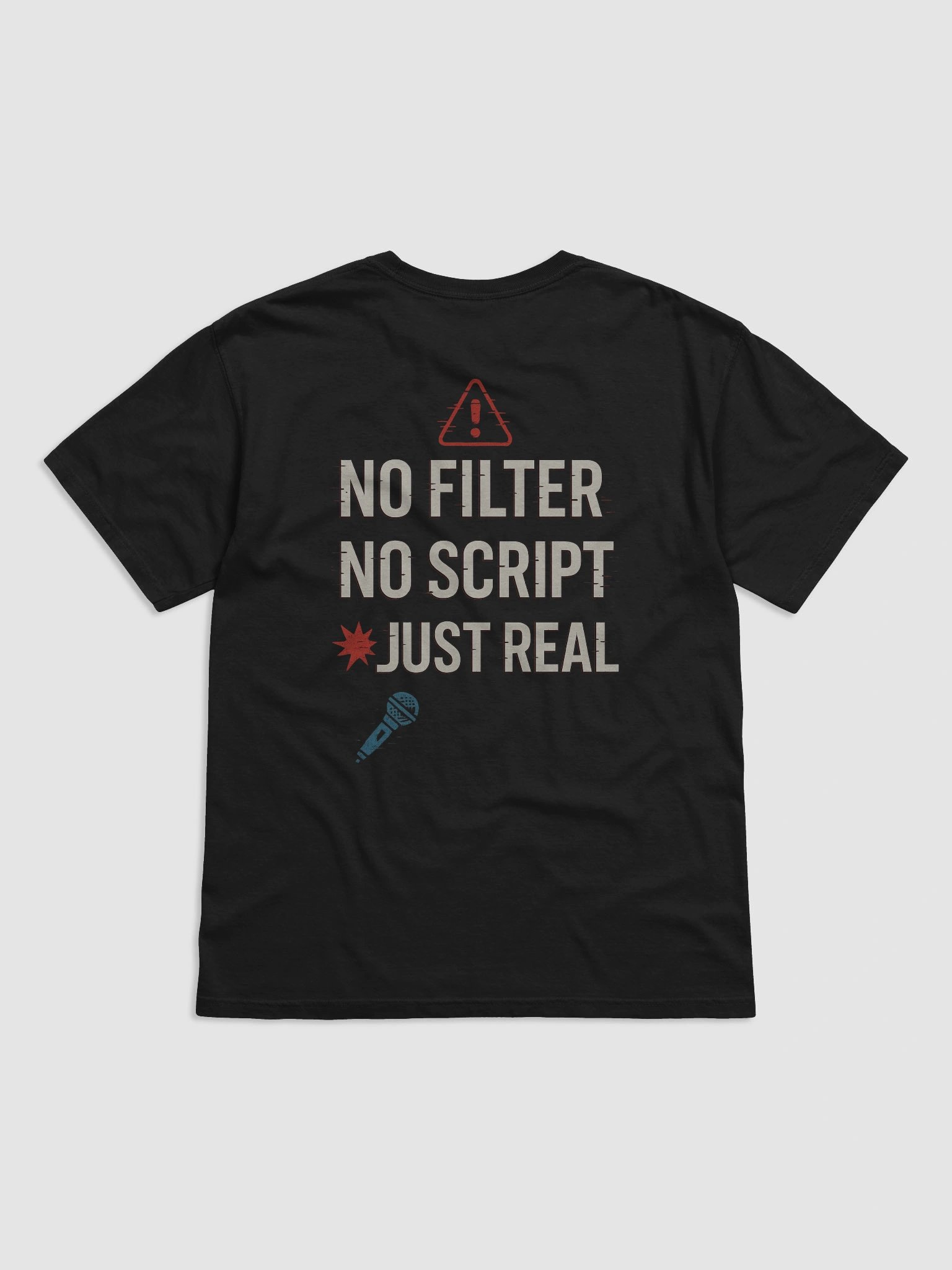 🎤 REAL REACTIONS ONLY – Hero Tee product image (2)