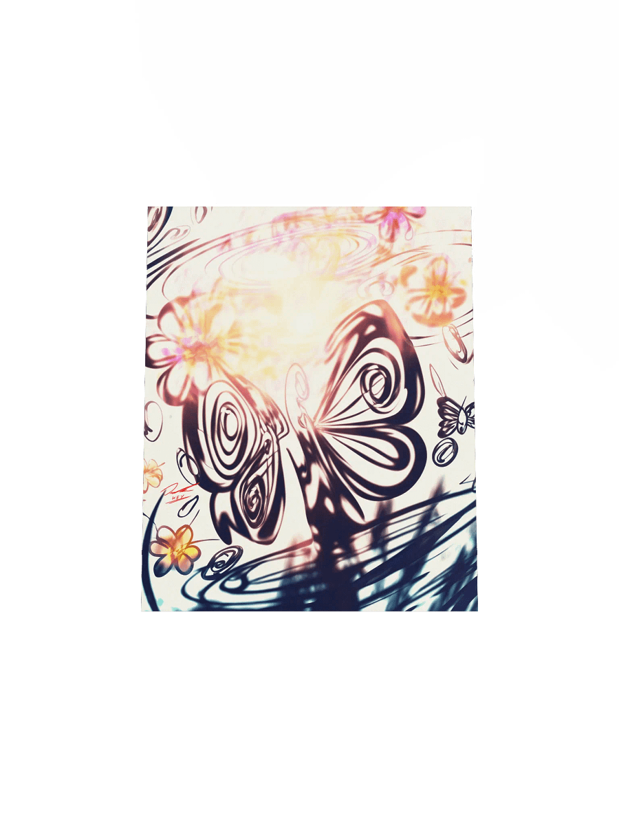Abstract Healing Art Print No.1 Signed - Calming Energy Art Print for Meditation, Healing, Altars & Home Décor product image (38)