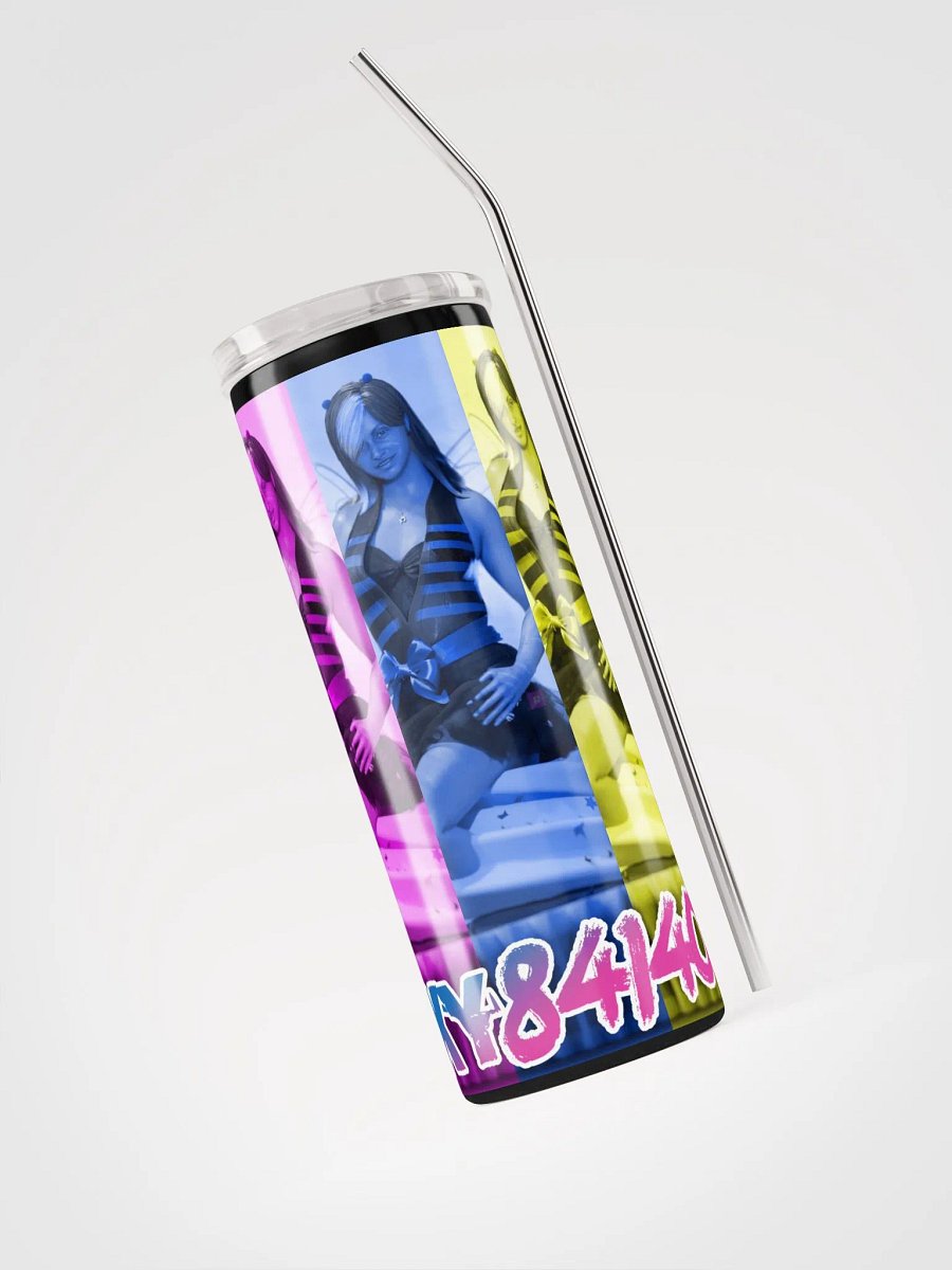 💜🐝 Baddie's One Year Twitch Anniversary Tumbler🧁💜 product image (3)