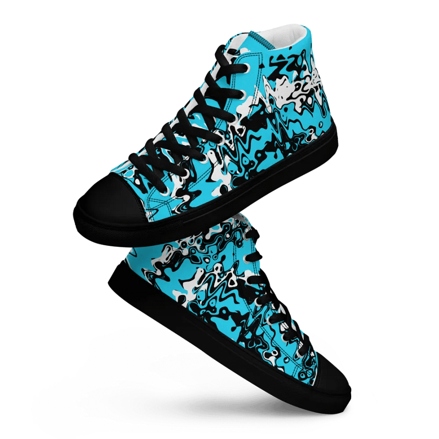 Cyberblue, High Top Canvas Shoes (mens) product image (8)