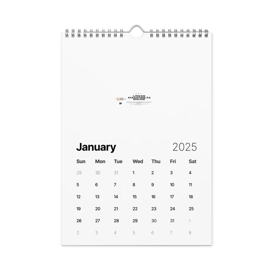 Customizable 2025 Wall Calendar product image (6)