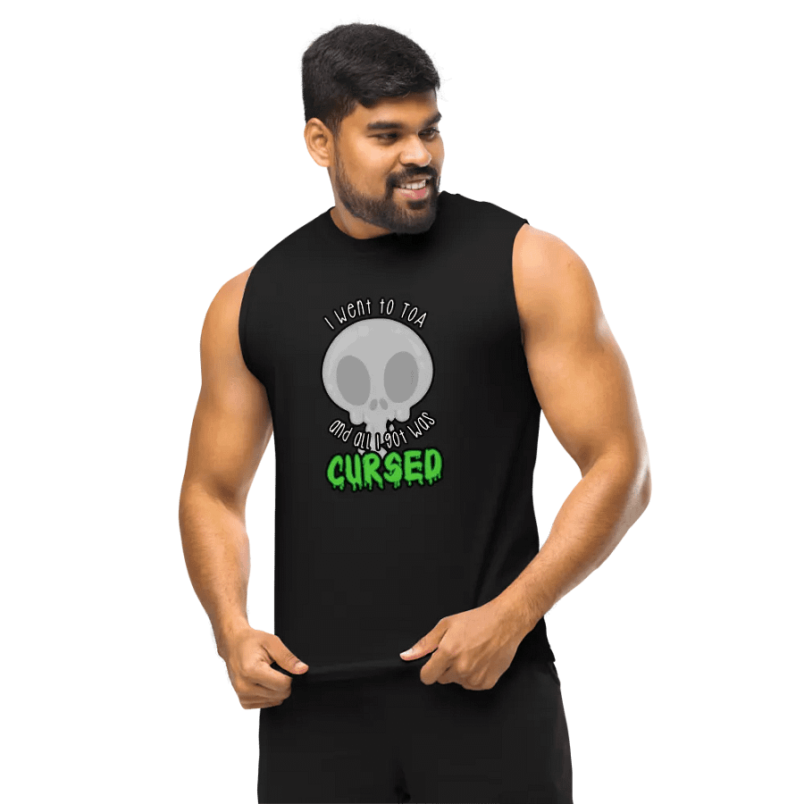 All I Got Was Cursed - Priest - Men's Style Muscle Tank product image (10)
