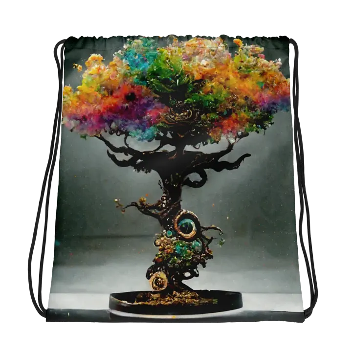 Vibrant Adventure Drawstring Bag product image (1)