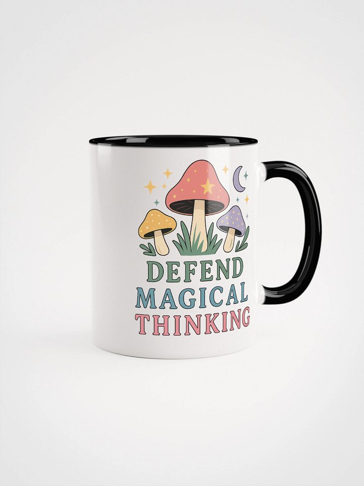 Defend Magical Thinking Accent Mug product image (3)