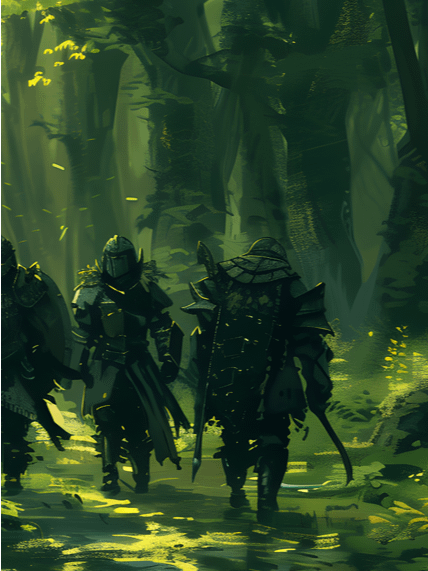 Mercenaries of the Realm Armored Allies in the Enchanted Forest product image (4)