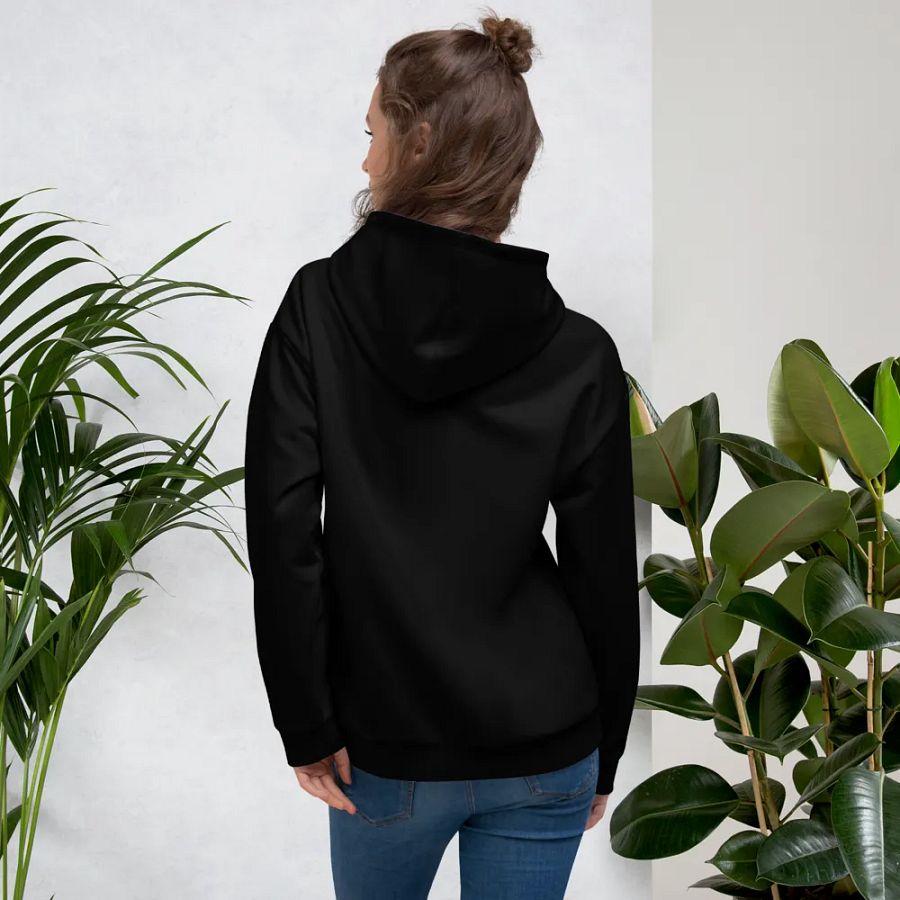Black Recycled Unisex Hoodie product image (9)