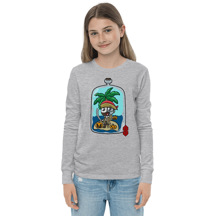 Pirate Syborg Youth Long Sleeve T-Shirt product image (2)
