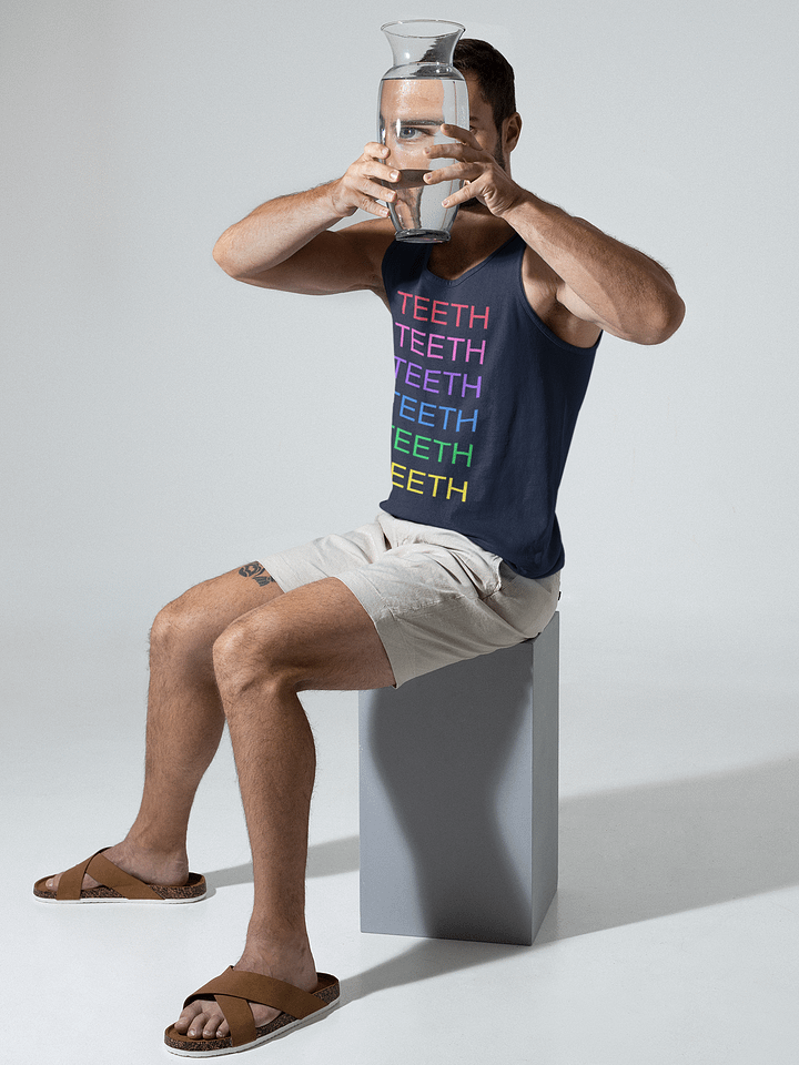 Maximum Teeth jersey tank top product image (1)