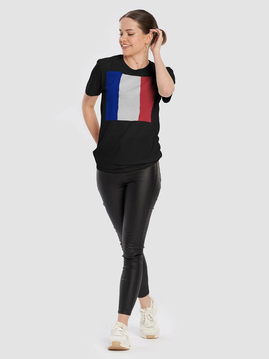 Exclusive Unisex France Flag Graphic Tee by Graphic Grove product image (10)