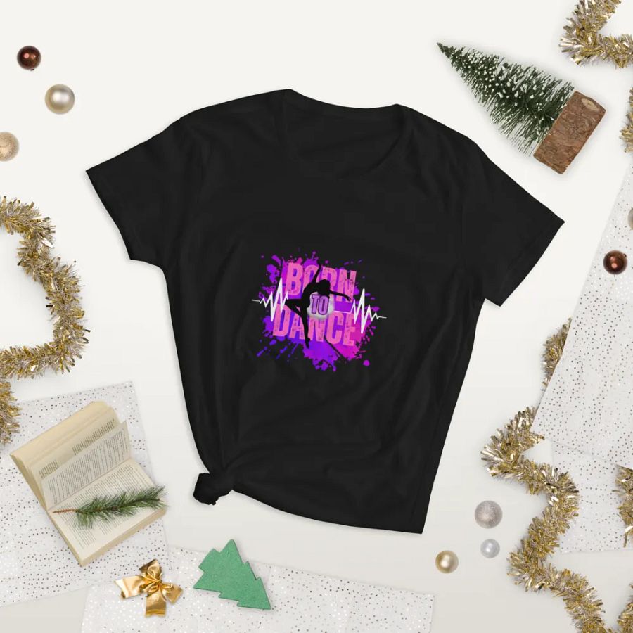 Born to Dance Her Silhouette Anthem Tee product image (17)
