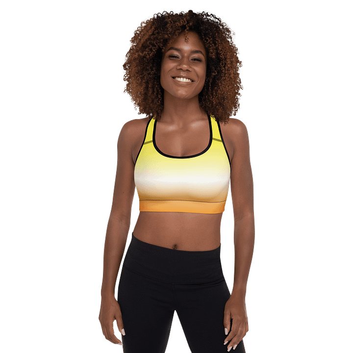 Maverique Pride Gradient Padded Sports Bra product image (1)