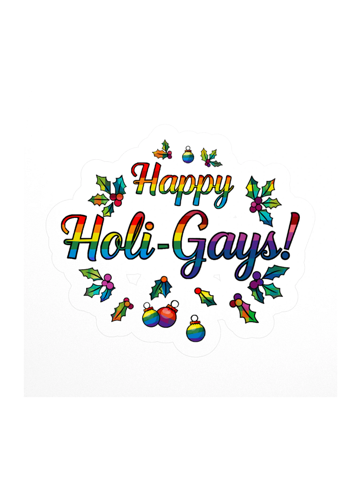 Holi-Gay Sticker product image (2)