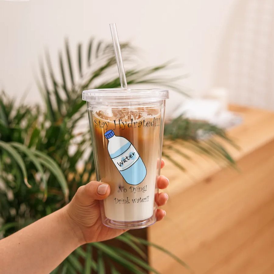 Hydrate! Clear Straw Cup product image (11)