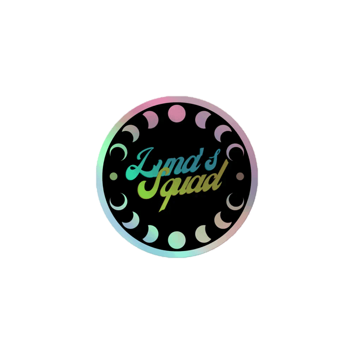 Luna Squad Holographic Sticker product image (1)