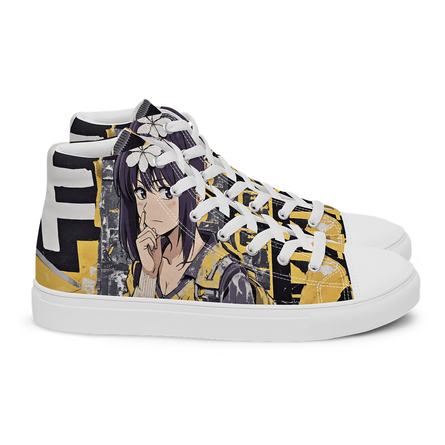 Urban Anime Yellow Canvas High Tops product image (2)