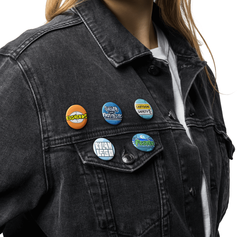 Extra Logo Pin Buttons Set + RylanLego Pin product image (4)
