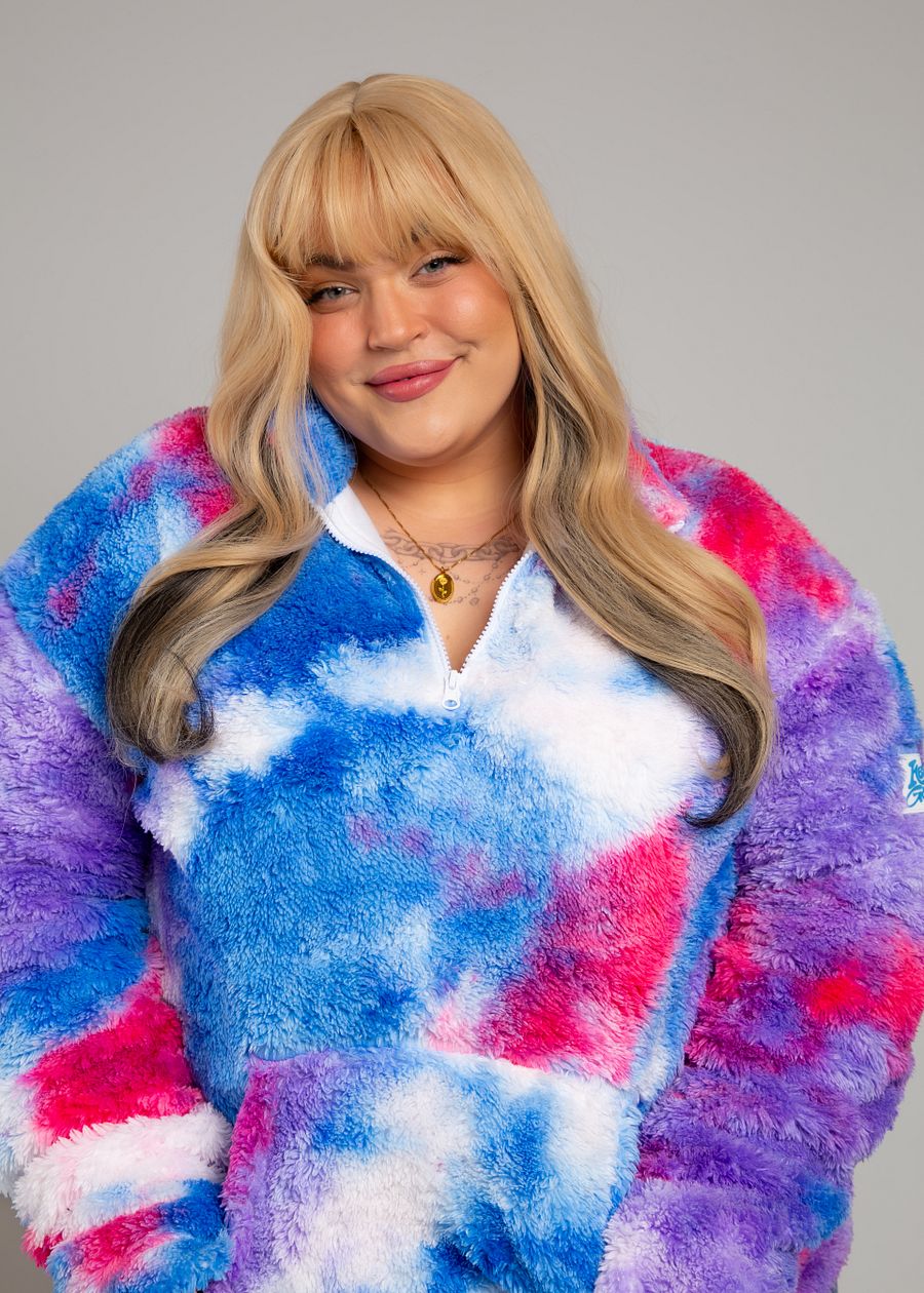 Keep Going Tie Dye Fleece - Quarter Zip product image (2)