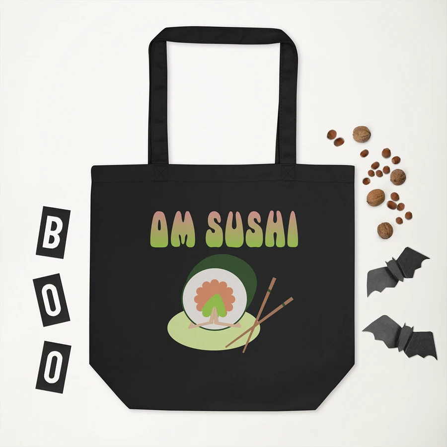 Quirky Om Sushi Eco-Friendly Tote Bag product image (5)