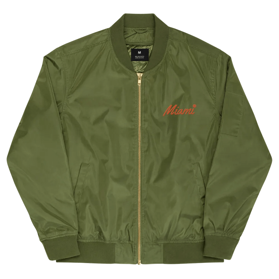Threadfast Apparel Premium Bomber Jacket - Font Style (8) product image (3)