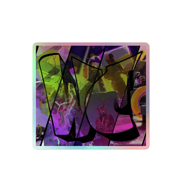 Holographic Sticker - WC product image (2)