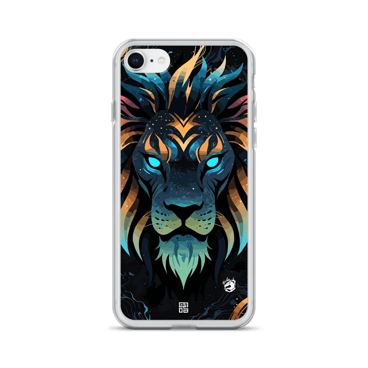 Space Colorful Lion iPhone® Case product image (24)