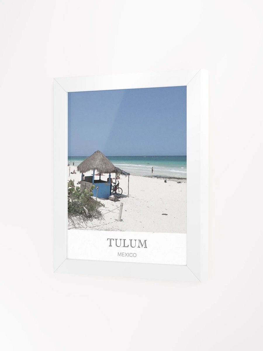 Tulum Mexico - Framed High-Quality Matte Poster product image (3)