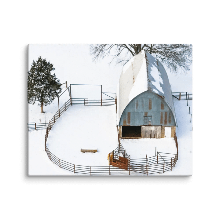 Canvas Print - Winter On The Farm product image (2)