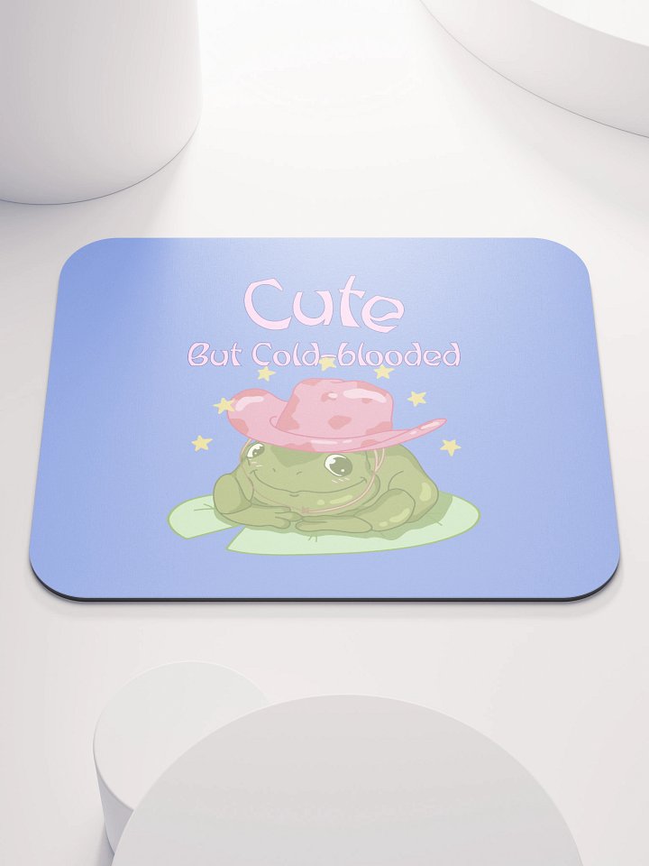 Froggy Cowboy Mouse Pad product image (1)