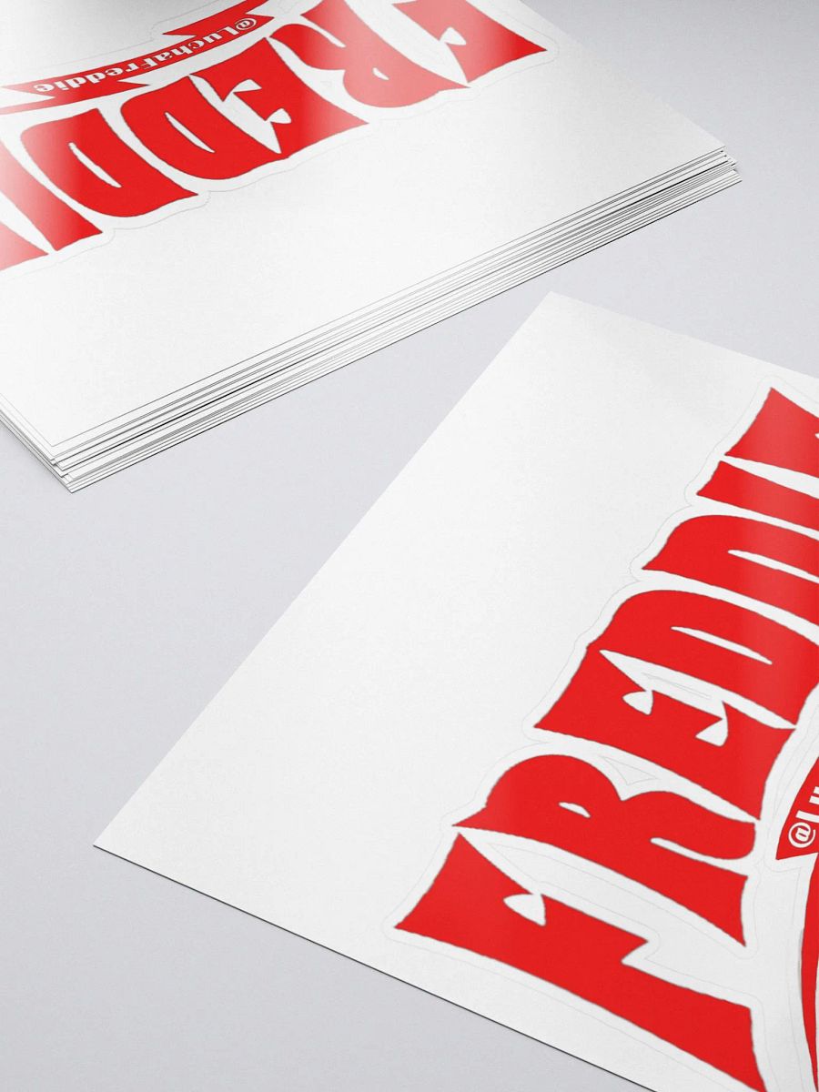 LuchaFreddie Flash logo sticker product image (5)