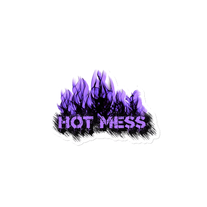 HOT MESS Die-Cut Magnets product image (2)