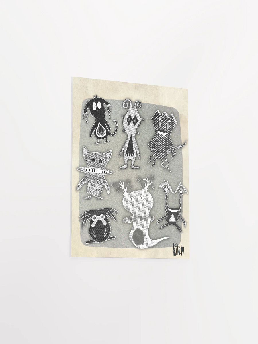 Kitch's Creatures 2 Art Print product image (5)