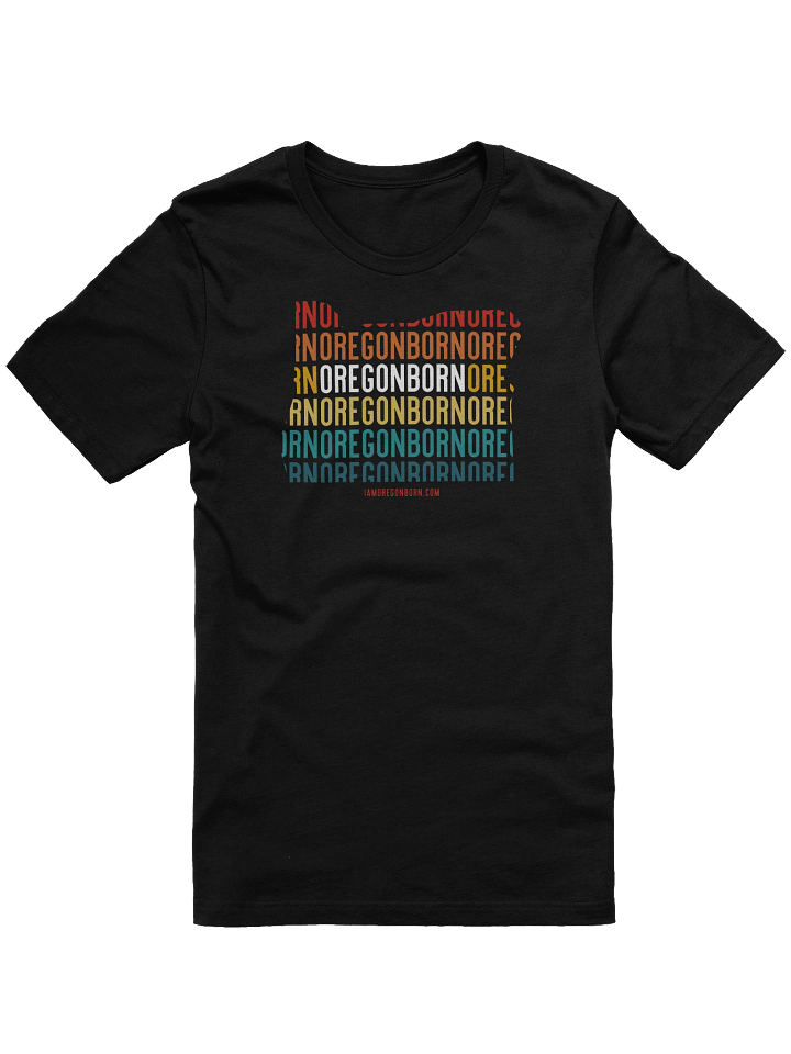 OregonBorn Vintage Sunset T-Shirt product image (1)